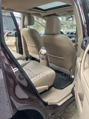 Toyota Highlander Limited 2012 Maroon