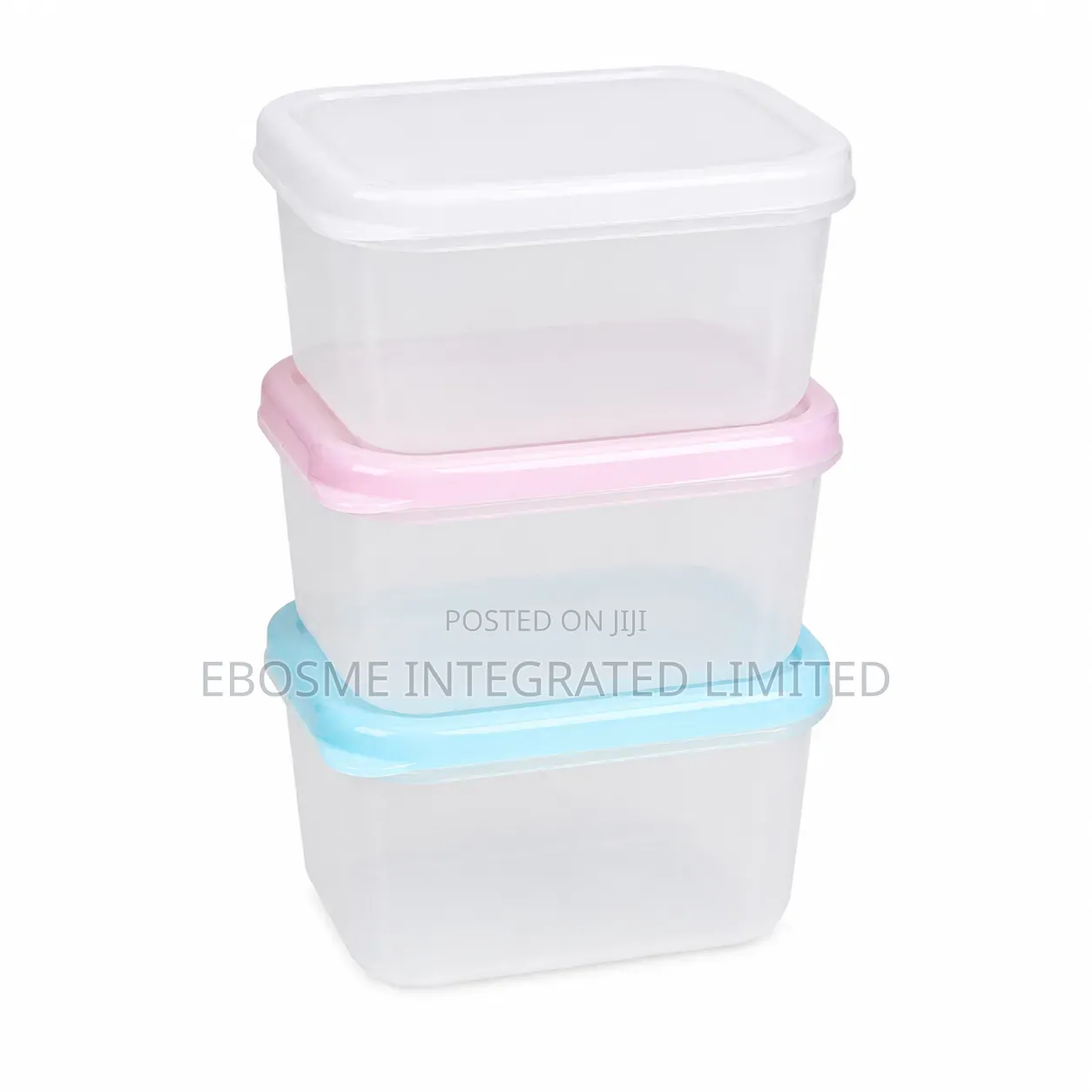 200ml Food Storage Containers Set – 3 Pieces With Lids