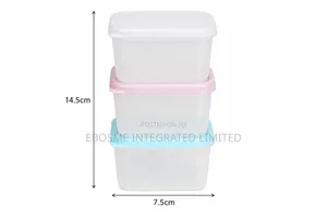 200ml Food Storage Containers Set – 3 Pieces With Lids