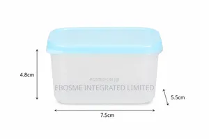 200ml Food Storage Containers Set – 3 Pieces With Lids