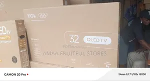 TCL 32" Qled Google TV