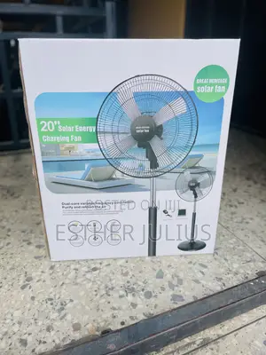 Solar Rechargeable Fan
