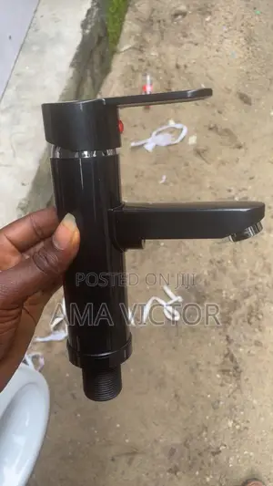 PVC Basin Mixer Black