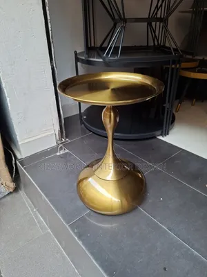 Golden Side Stool
