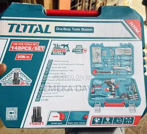 TOTAL 148-Piece Tools Set.