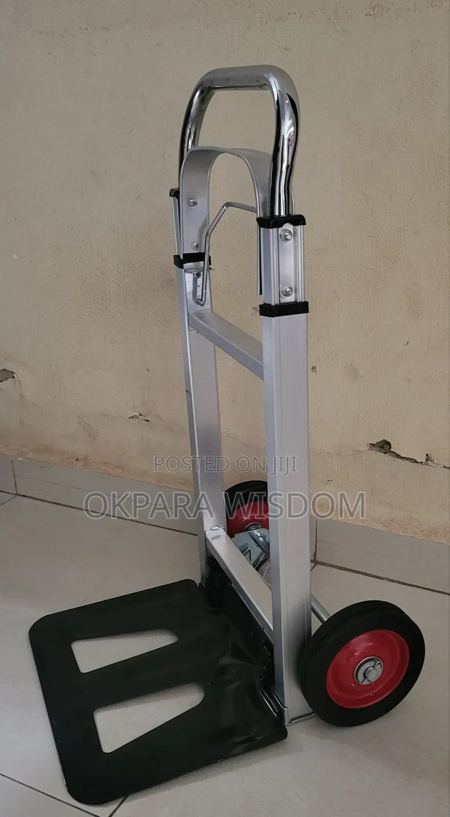 Foldable/ Adjustable Aluminium Trolley