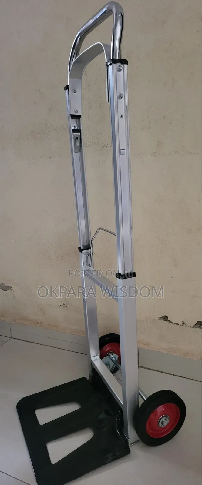 Foldable/ Adjustable Aluminium Trolley