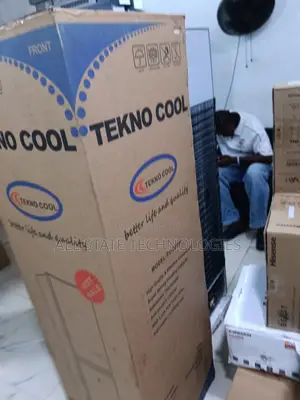 Efficient TEKNO COOL TC-200W Double Door Fridge