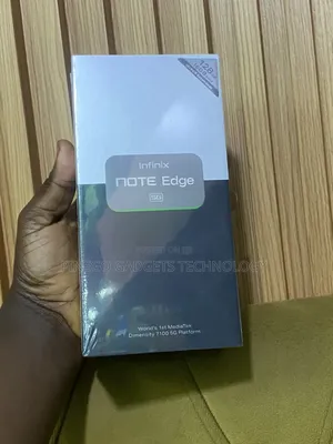 New Infinix Note Edge 256 GB Black
