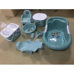 Family Bear Baby Bath Set (8-in-1 Set – SD106)