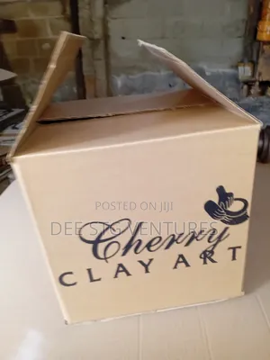 Craft Brown Box With One Colour