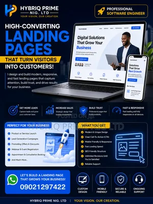 High-Converting Landing Page Design for Your Business