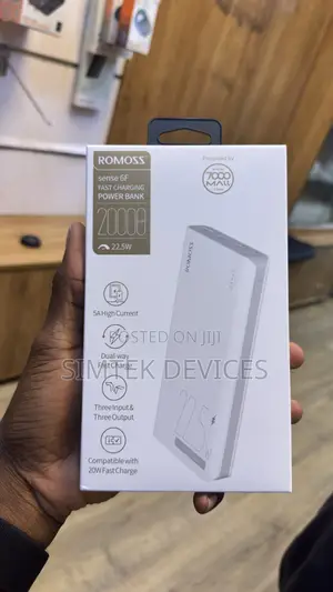 Romoss Sense 6F 20000mAh Power Bank