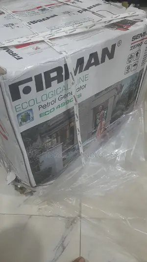 Brand New Firman ECO 4990ES Generator - Heavy Duty Petrol Unit