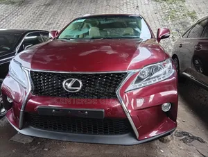 Lexus RX 2013 Red