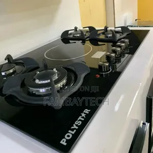 Polystar 4+1 Premium Gas Cooker – Fast, Durable Energy Efficient