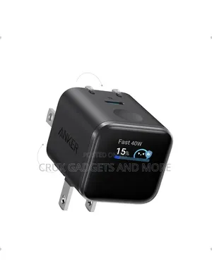 Anker Nano Smart Display Charger, 45W Max Fast Charger USB C