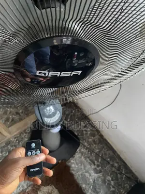8 Months Qasa Fan With 2 Bulbs, Remote and Big Panel