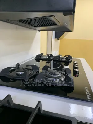 Polystar 4+1 Gas Stove – Elegant Design With Dual Cooking Option