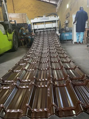 0.55Amm Steptiles Design Aluminium Roofing Sheet All Colour Available