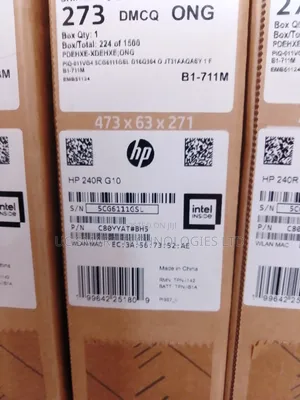 New Laptop HP 240 8GB Intel Core i3 SSD 512GB