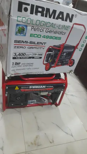 Family-Friendly Firman ECO 499OES Low Noise Petrol Generator