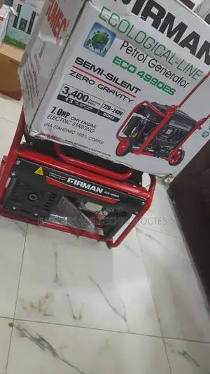 Brand New Firman ECO 499OES Petrol Generator for Offices Shops