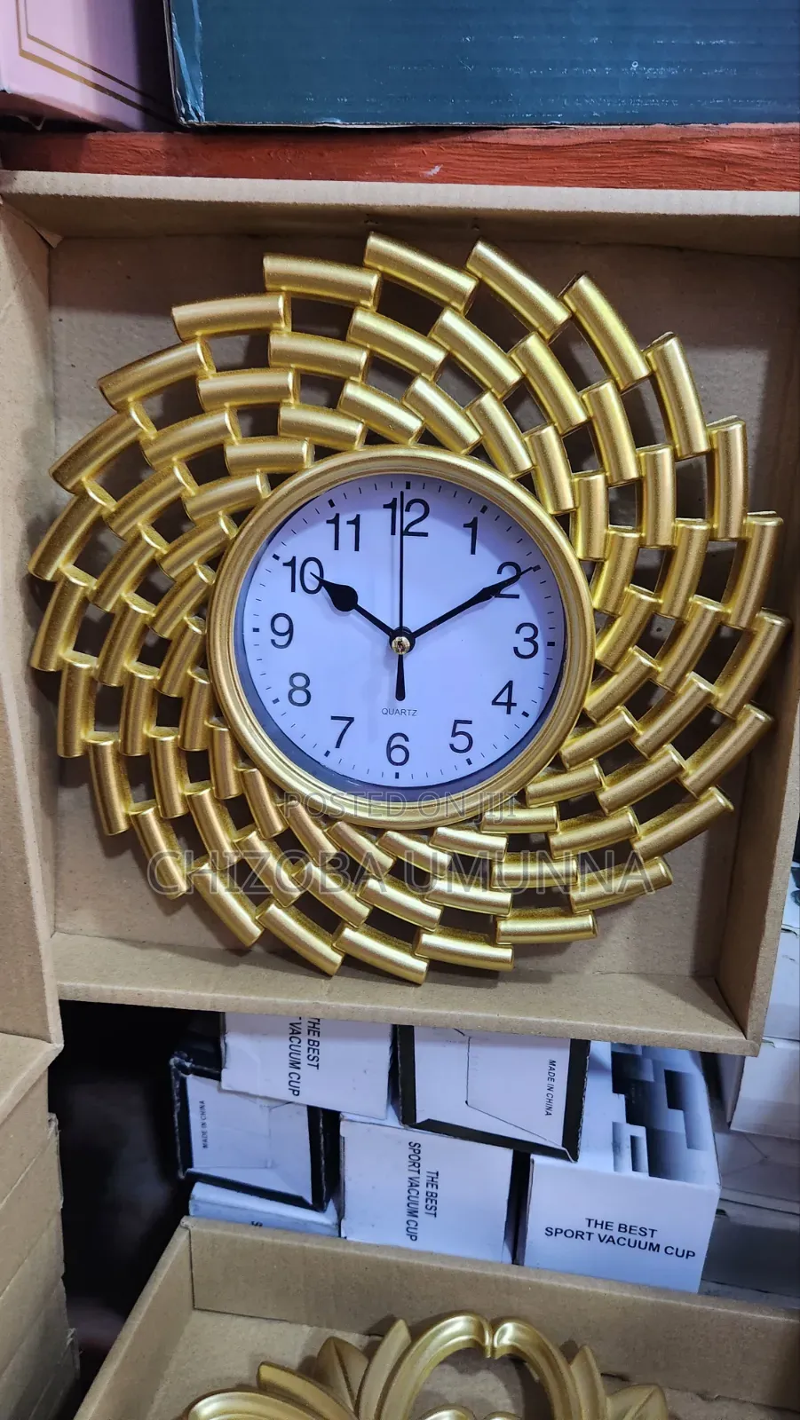 World Clock Gold