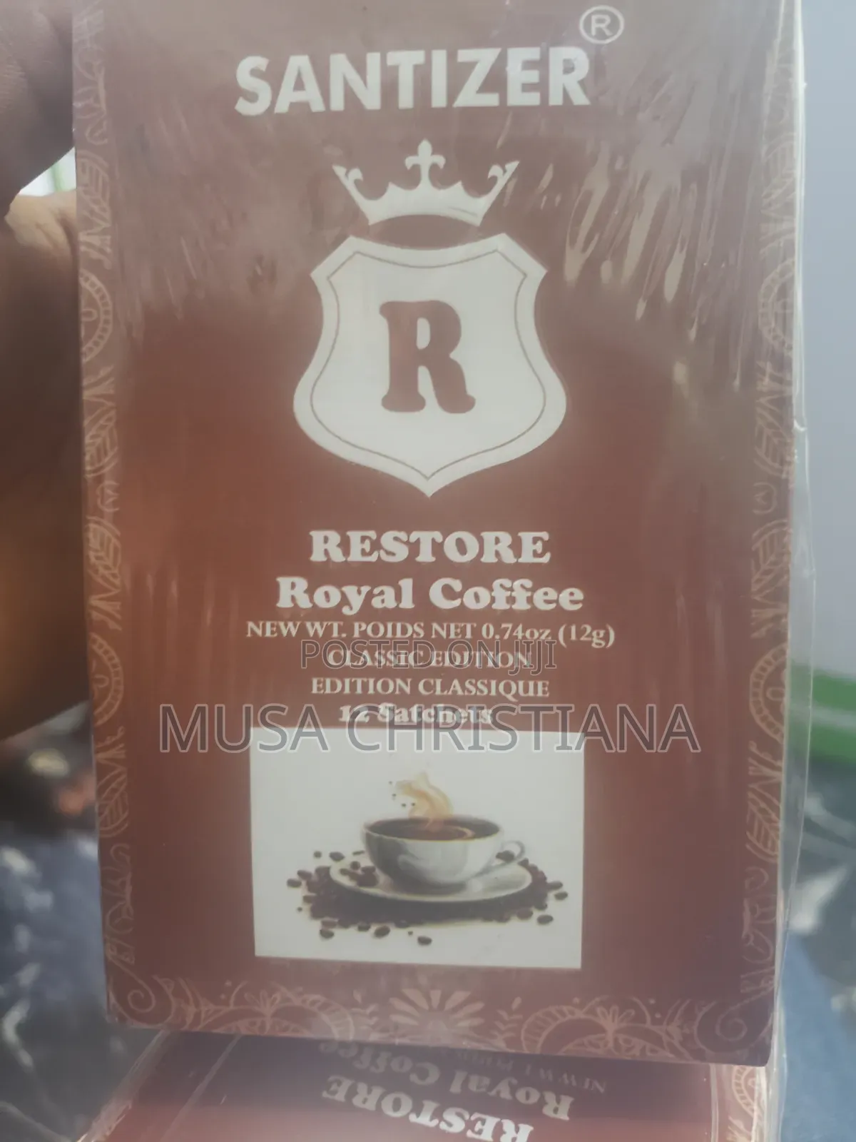 Santizer Restore Royal Coffee