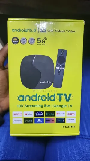 Android TV Box[android 15.0] With Bluetooth Remote