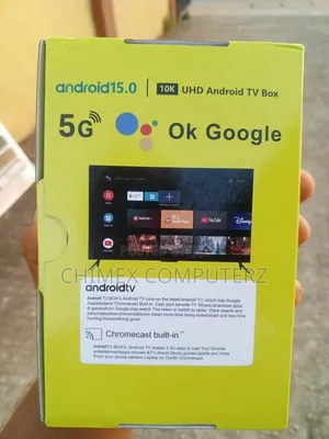 Android TV Box[android 15.0] With Bluetooth Remote