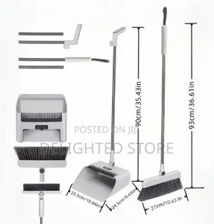 2in1 Multifunctional Broom Dust-Pan
