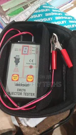 Allosun EM276 Fuel Injector Tester for 12V Gasoline Vehicles
