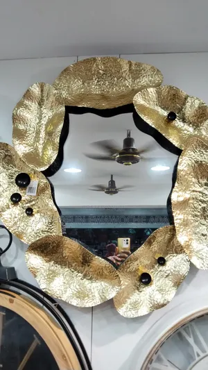 79cm Metal Frame Wall/Console Mirror