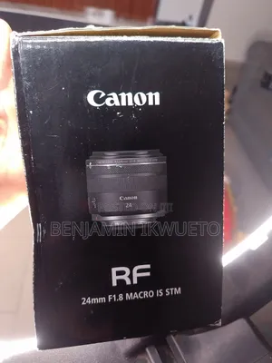 24mm Canon RF Macro Lens F1.8 (Open Box)