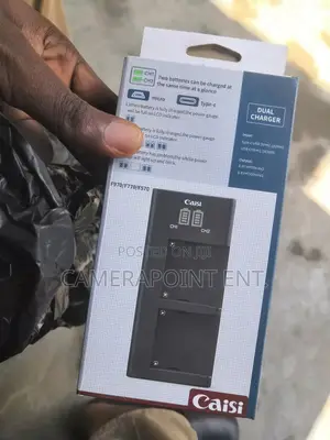 Double Charger for F-970 Battery