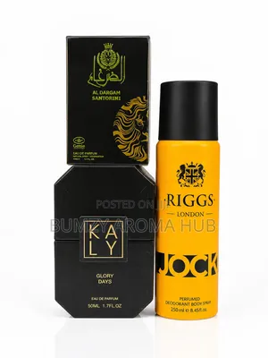 Kaly Glory Days + Al Dargam Santorini + Riggs Jock Body Spray Combo