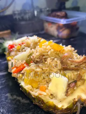 Stir Fry Pineapples Rice