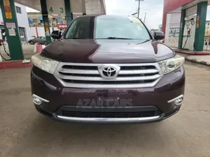 Toyota Highlander Limited 2012 Burgundy