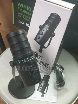 USB and XLR Podcast Microphones