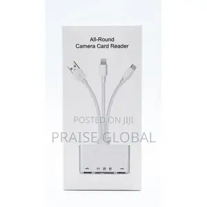 Camera Card Reader Lightning+USB-C to SD/TF/USB for iPhone All-Round