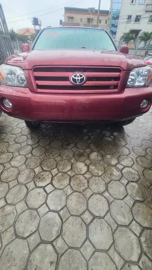 Toyota Highlander 2007 Red