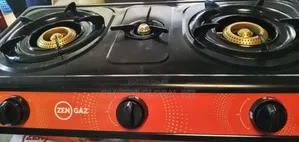 3 Face Zen Nonstick Auto Ignition Table Top Gas Cooker