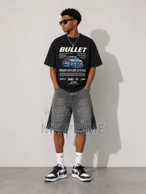 Premium Cargo Denim Shorts Now Available!