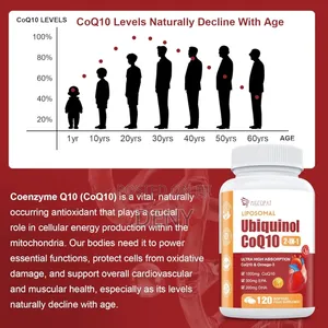 Liposomal Ubiquinol Coq10 1000mg 120 Capsules