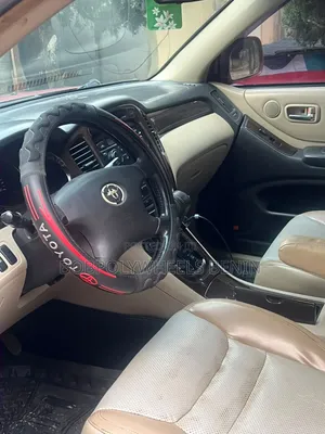 Toyota Highlander 2004 Red