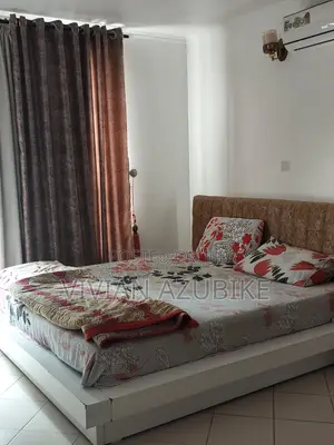 Imported King-Size Bed in White Colour.