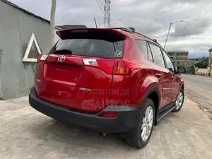 Toyota RAV4 Limited FWD (2.5L 4cyl 6A) 2013 Red