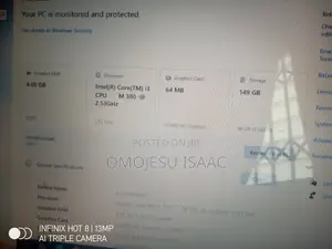 Laptop Lenovo Legion Y520 4GB Intel Core i3 HDD 128GB