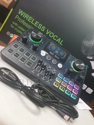 Professional Audio Mixer Sound Card